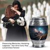 Casketique Motorcycle Cremation Urns for Human Ashes Adult Man 1 Large 4 Keepsake - Burial Urn for Ashes for Women - Memorial Urns for Adult Male - Funeral Urn for Mom and Dad - 3 & 10 Inch view 3