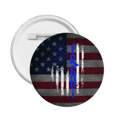Colorectal Cancer Awareness America Flag Blue Ribbon Adult Dust Mask Adjustable Dust Face with 2 Filter69