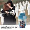 Casketique Motorcycle Cremation Urns for Adult Ashes Women - Burial Urn for Ashes for Women 1 Large 4 Keepsake - Memorial Containers for Dad and Mom - Funeral Gift - 3 & 10 Inch view 4