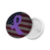 Testicular Cancer Awareness America Flag Purple Ribbon Adult Dust Mask Adjustable Dust Face with 2 Filter26 view 3