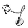 BATHVEVE Lazy Hair Dryer Stand Hands Holder with Strong Suction Compact Storage Rack for Bathroom and Makeup Compatible with All Hair Dryer Models view 1