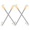 BESTYASH 4pcs Retractable Back Scratcher Set Portable Stainless Steel Claw Back Massager Handy Extendable Scratcher for Itching Relief for Home and Travel view 1