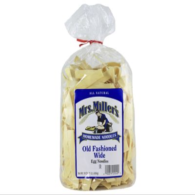 AmishTastes Mrs. Miller's Old-Fashioned Wide Noodles, 16 Oz. (Pack of 2)