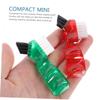 GANAZONO 3Pcs Double Head Household Cleaning Brush Multi Functional Oral Care Tool for Full Partial Dentures Durable Fine Bristle Design view 4