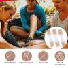 Wound Closure Strips 5Pcs Emergency Laceration Closures Butterfly Stitches Sutures Bandaids Zip Stitch Without Stitches for Hiking Camping Survival Outdoor view 3