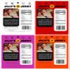 Jilly's Jerky Beef Jerky Mix Pack Black Pepper Cayenne Tang Chipotle Crush Habanero Heat Hand Crafted Small Batch Artisan High Protein Clean Ingredients Meat Snack! (4 Pack) view 3