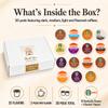 Coffee Pods Variety Pack 30 Count K-Cups Sampler with 15 Flavors Top Brands of Dark, Medium, Light & Flavored Roast Compatible with Keurig Great Coffee Gift Box view 2