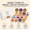 Coffee Pods Variety Pack 30 Count K-Cups Sampler with 15 Flavors Top Brands of Dark, Medium, Light & Flavored Roast Compatible with Keurig Great Coffee Gift Box view 4
