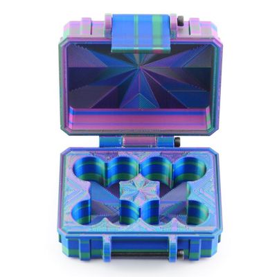 10-Slot 3 ml Vial Case| Compact Organizer| Organizer for GLP-1, Peptides, Research