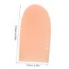 VALICLUD Silicone Finger Caps for Crafting and Finger Cots for Hot Glue and Ironing Comfortable Silicone Covers Reusable for Creative Projects view 2