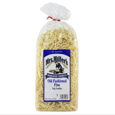 AmishTastes Mrs. Miller's Egg Noodles 64 Oz. Variety Box (Fine, Medium, Wide, Pot-Pie)