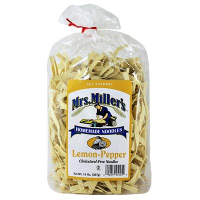 AmishTastes Mrs. Miller's Lemon-Pepper Noodles, 14 Oz. (Pack of 2)