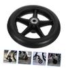 TOBBOMEY 1Set Wheelchair Front Wheel Replacement Heavy Duty Caster Wheel for Use Smooth Quiet Rolling for Indoor Outdoor Mobility view 4