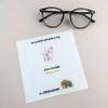 100pcs Personalized Cleaning Cloth Promotional Item for Eyeglasses Sunglasses Lens Phones Size-6" x 6" view 2