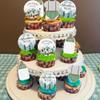 Let the Adventure Begin Baby Shower Decorations Cake Cupcake Decoration Greatest Adventure Forest Mountain Baby Shower Decorations view 3