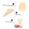 MAGICLULU 50pcs Disposable Ice Cream Cones Candy Cones for Parties and Events Snack Packaging view 3