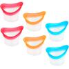 Qianyu Eye Wash Cups for Eye Wash Bath Kit 6 Pack Silicone Eyes Cleaning Cup Reusable Eyewash Cleaner Cups Portable Eyes Rinse Cup Care Tool for Relief Cleansing Make up Dust Quick Discomfort view 1