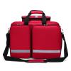 First Aid Backpack Bag Empty Emergency Responder Trauma Bag Empty Professional Large First Aid Bag First Aid Bag for Emergency Ideal for Paramedics(Red) view 1