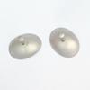 2 PCS Stainless Steel Corneal Shields for Intraocular Laser Procedures 26mm x 17mm view 3