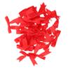 Vaguelly 30Pcs Small Red Bows for Present Wrapping and Decorations DIY Craft Bows for Birthday Parties Weddings Showers Versatile Satin Bowknots for Festive Occasions view 1