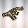 HAVI HANDAL Decorative Walking Stick, Embossed Brass Handle, Solid Brass Design view 2