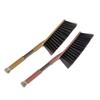 2 Pack Soft Bristle Bed Sheets Sweeping Cleaning Brush with Long Hand, Counter Duster for Debris Hair Remover Desk Quilt Sofa Furniture (Pink Yellow) view 4