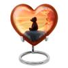 Remembrate Teddy Bear Funeral Urns for Adult Ashes Men and Women - Sunrise Cremation Urn for Adult Male - Clouds Mini Keepsake Burial Urns 3 Inch - Funeral Ash Urn for Dad and Mom Remains view 1