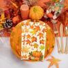 100 Pcs Thanksgiving Napkins Disposable Thanksgiving Dinner Napkins Maple Leaves Paper Napkins Disposable Thanksgivings Cocktail Napkins Guest Fall Paper Hand Towels for Bathroom Autumn Party Supplies view 2