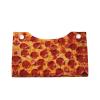 3D Pizza Pepperoni Tissue Box Cover Pu Leather Tissue Box Holder Modern Napkin Holder for Office Home Car view 2