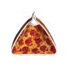 3D Pizza Pepperoni Tissue Box Cover Pu Leather Tissue Box Holder Modern Napkin Holder for Office Home Car view 3