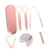 VALICLUD 3pcs Tongue Scraper Oral Cleaning Tools Tongue Cleaner for Fresh Breath Non-slip Design view 3