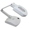 58GXCAAMOT Esktop Magnifier Lamp with Light |Adjustable Arm Magnifier Lamp Light Magnifying Glass Lens Diopter Folding Magnifier view 3
