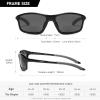 LKEYE Sunglasses Men Women Bifocal Sun Reading Glasses Sports Style Fishing Driving UV400 Readers Spring Hinge Eyewear 2Pack +1.0 view 3