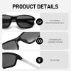 LKEYE Sunglasses Men Women Bifocal Sun Reading Glasses Sports Style Fishing Driving UV400 Readers Spring Hinge Eyewear 2Pack +1.0 view 4