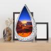 Remembrate Sunrise Cremation Urns for Women and Men - Large Drop Funeral Urns for Adult Ashes Men - Holds 200 Cubic - Human Urn for Ashes - Memorial Gifts for Loss of Mom and Dad, 10 Inch view 4