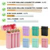Portable 6 Hole King Size Pre Roll Cone Holder Case with Lighter Holder view 3