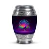 Casketique Peacock Memorial Urns for Adult Male 1 Large 4 Keepsake - Funeral Urn for Ashes for Women - Cremation Urn for Mom & Dad - Burial Human Urns for Ashes Adult Female 10 & 3 Inch view 2