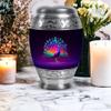 Casketique Peacock Memorial Urns for Adult Male 1 Large 4 Keepsake - Funeral Urn for Ashes for Women - Cremation Urn for Mom & Dad - Burial Human Urns for Ashes Adult Female 10 & 3 Inch view 4