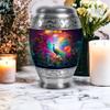 Casketique Peacock Memorial Urns for Human Ashes Adult Female - Large Purple Cremation Urns for Adult Male - Flower Decorative Funeral Urn - Burial Urn for Human Ashes Mom & Dad - 10 Inch view 4