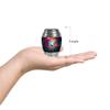 Casketique Peacock Little Cremation Urns for Adult Ashes Women - Mini Purple Memorial Urns for Human Ashes Adult Man - Keepsake Funeral Urn for Mom - Small Flower Burial Urn - 3 Inch view 3