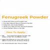 100% Organic Fenugreek Powder for Hair,Methi Powder for Face,No added Chemicals,100 Grams view 3