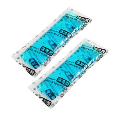 BEBEMOKO 2PCS Insulin Storage Cooler Bag Reusable Ice Packs Portable Medical Gel Ice Wrap for Travel and Therapy