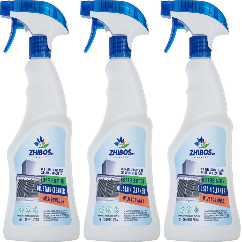 All Purpose Cleaner, Remove Stains Cleaning Spray, Kitchen Cleaner Spray, Heavy Duty Multi Purpose Degreaser Cleaner Spray Removes Grease, Grime, And Stains On Microwave & Oven & Stove Top (3pcs)