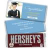 36ct Personalized Graduation Party Favors Wrapped Chocolate Bars with Photo - Congrats (36 Count) - Light Blue view 1