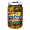 Best Maid Products - 24 Ounce Glass Jars Baby - Dill, Kosher, Hamburger Slices, Garlic Bites, Habanero Chips, & Xtreme Hot Pickles (4 Pack, Baby Kosher) view 2