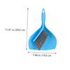 GANAZONO 1Set Mini Broom and Dustpan for Pet Cleaning Compact Household Accessory for Desktop Laptop and Keyboard Durable Easy to Use Space Saving Design view 2