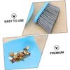 GANAZONO 1Set Mini Broom and Dustpan for Pet Cleaning Compact Household Accessory for Desktop Laptop and Keyboard Durable Easy to Use Space Saving Design view 3