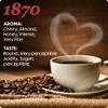 1870 by Caffe Barbera: Mago Whole Bean Roasted Coffee, Aromatic Intense & Fruity 7 Bean Blend by one of the worlds oldest coffee roasters, 150+ years of Roasting over 6 generations, 1.1lb / 0.5kg view 2