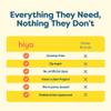Hiya Kids Multivitamin 15+ Essential Vitamins & Minerals with Fruits & Veggies for Ages 2+, Supports Growth, Development & Immune, 0g Sugar 20 Stick Packs for Toddlers & Kids view 4