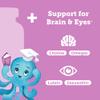 Hyland's Kids Multivitamin + Brain & Eye Health, Sugar Free Natural Mixed Berry Flavored Gummies with Choline, Lutein & Omegas, 60ct Bottle view 4